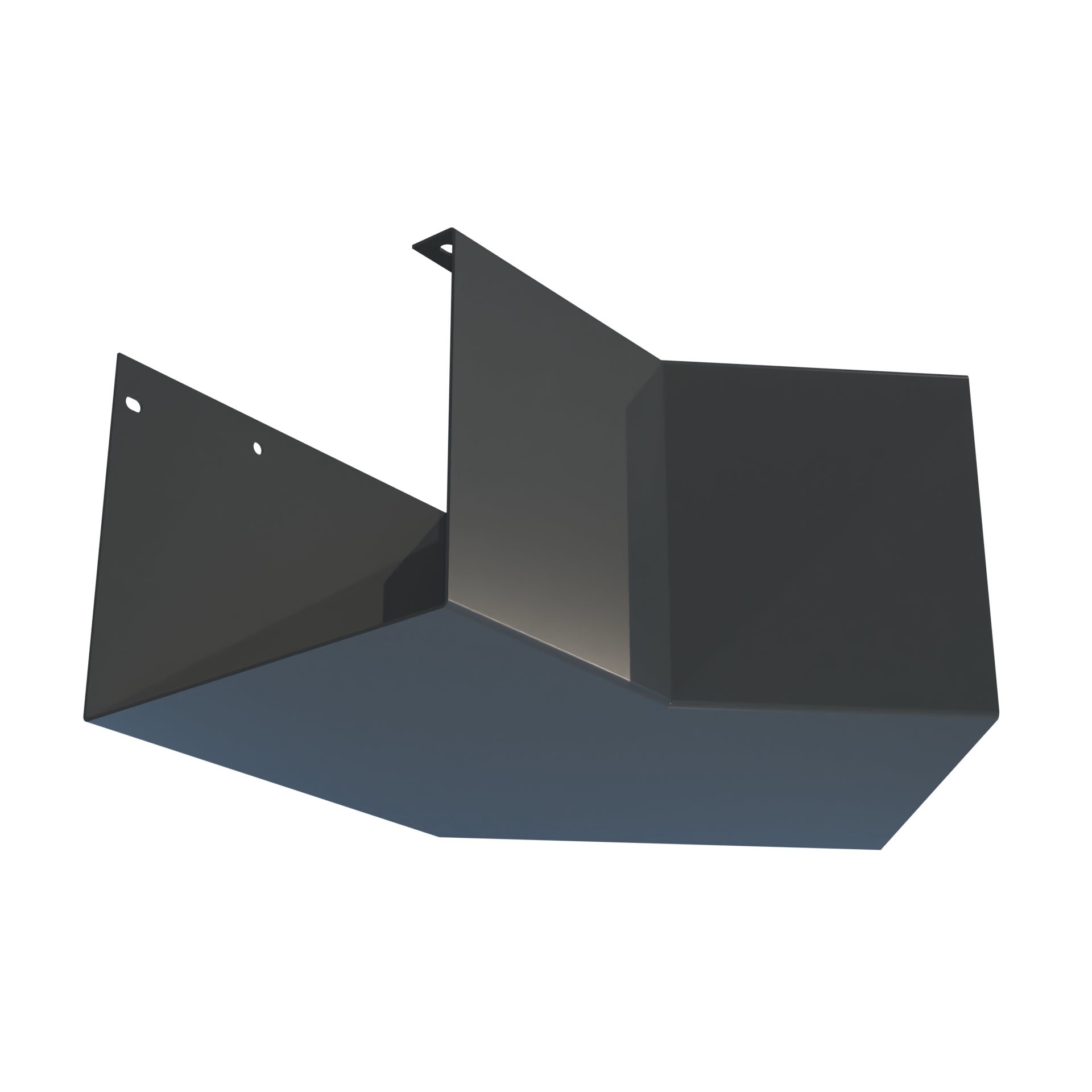 Dales Delta 150 (150x182) - Internal Corner (Custom Angle) - Aluminium Gutters Direct