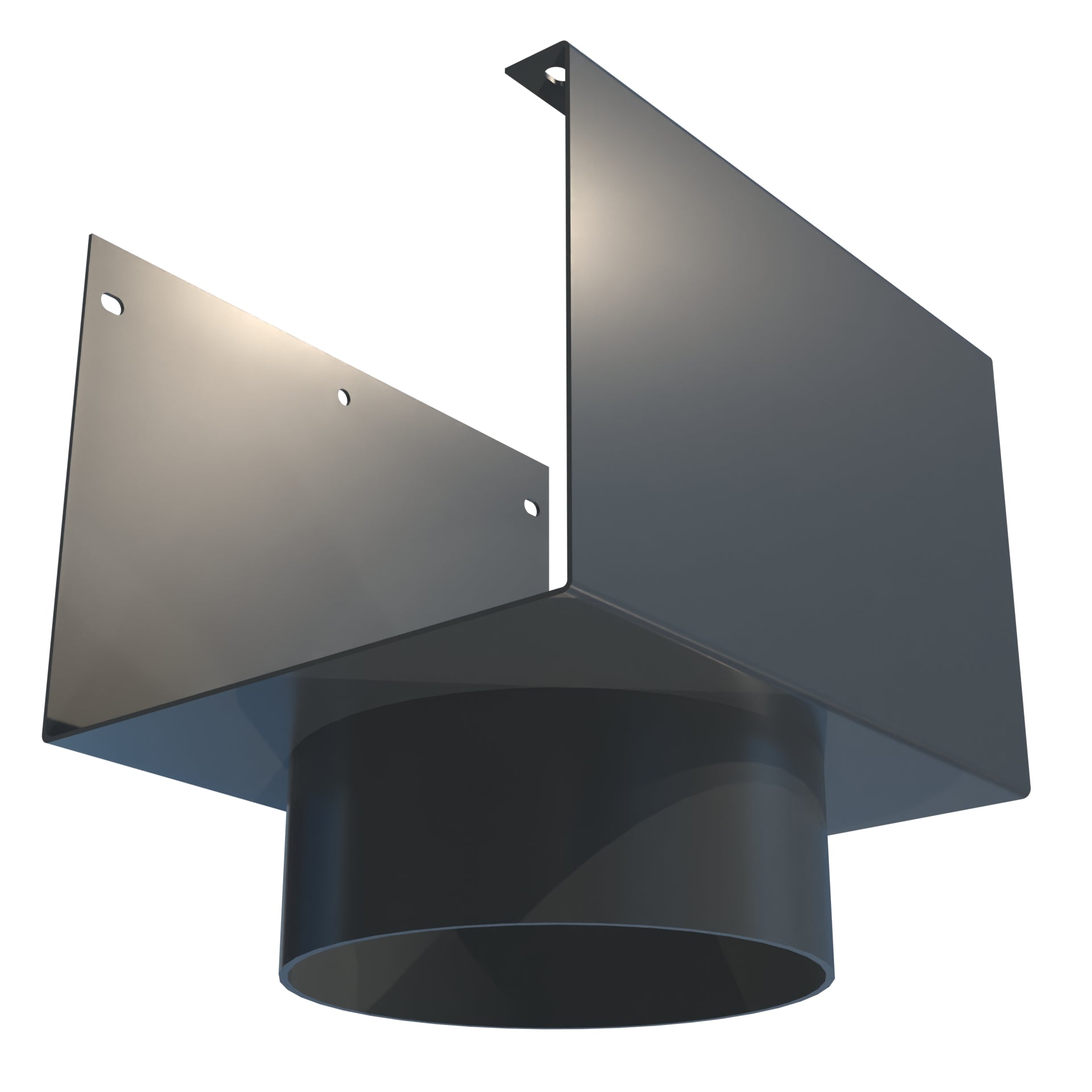 Dales Delta 150 (150x182) - Outlet 152.4mm Diameter - Aluminium Gutters Direct