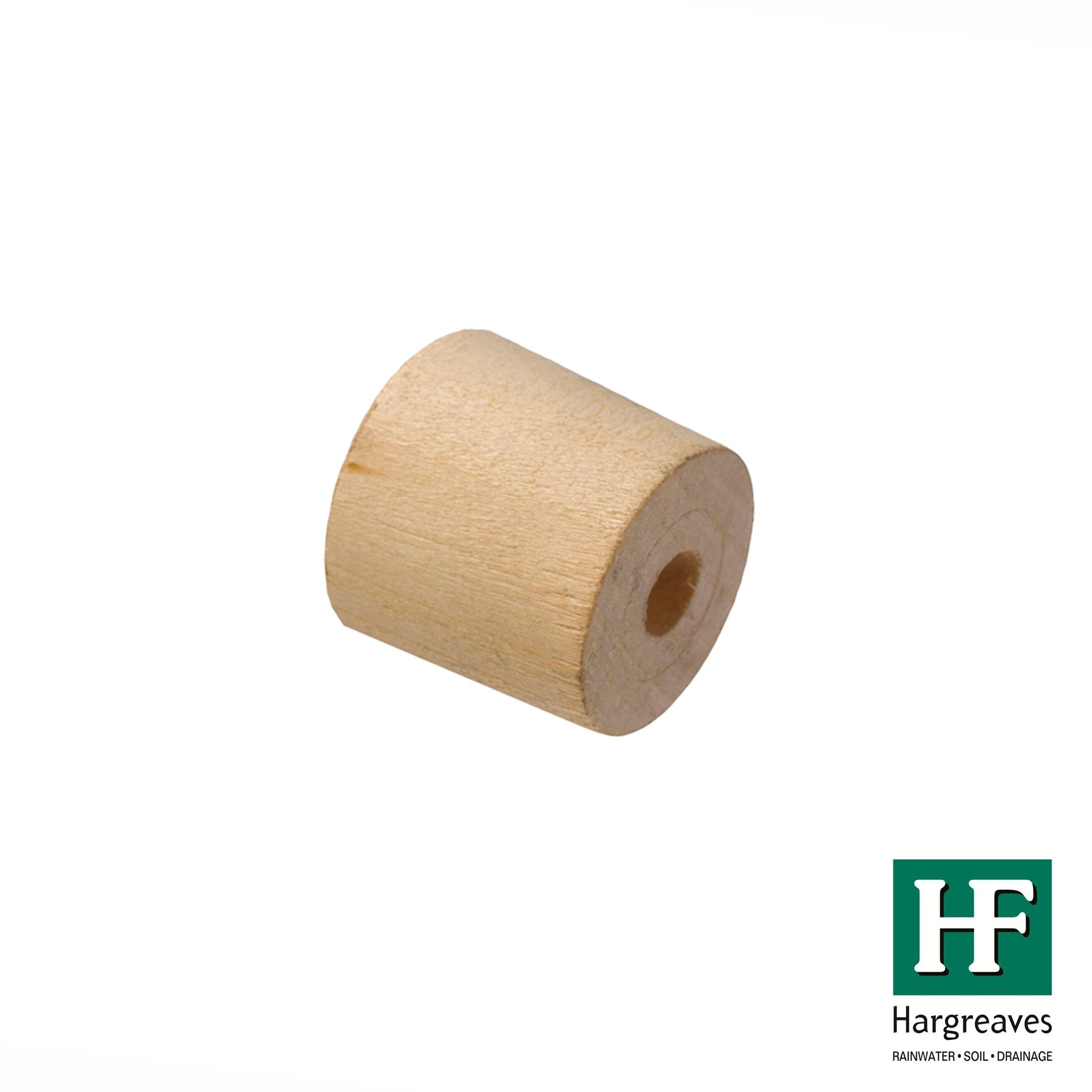 Hargreaves - Wooden Bobbin 30mm Projection