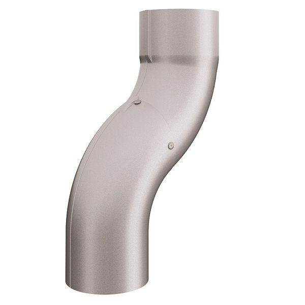 Lindab Painted Steel One-Piece Offset (75mm - 100mm) - Aluminium Gutters Direct