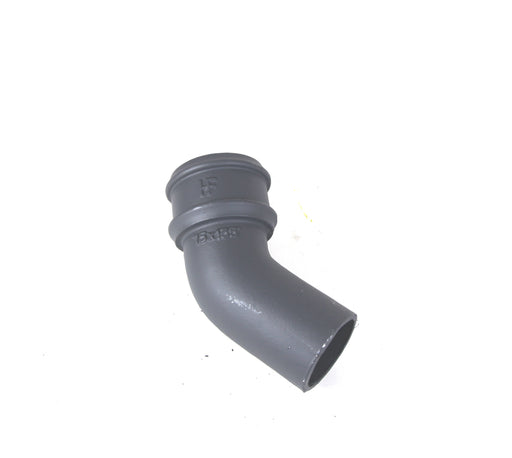 Hargreaves - Cast Iron Round Downpipe (65mm-150mm) 135 Degree Bend - Aluminium Gutters Direct