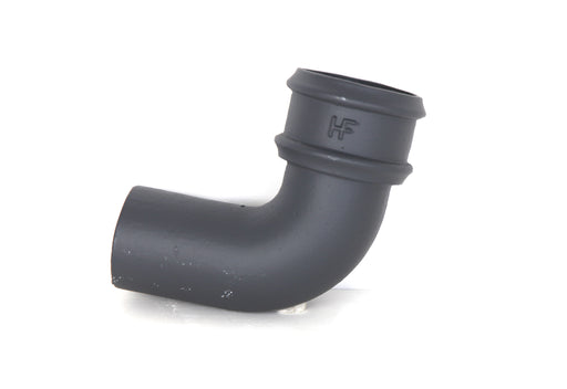Hargreaves - Cast Iron Round Downpipe (65mm-150mm) 92.5 Degree Bend - Aluminium Gutters Direct