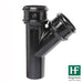 Hargreaves - Cast Iron Round Downpipe (65mm-150mm) 135 Degree Branch - Aluminium Gutters Direct
