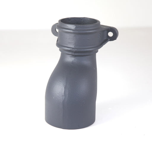Hargreaves - Cast Iron Round Downpipe (65mm-150mm) Eared Anti-Splash Shoe - Aluminium Gutters Direct
