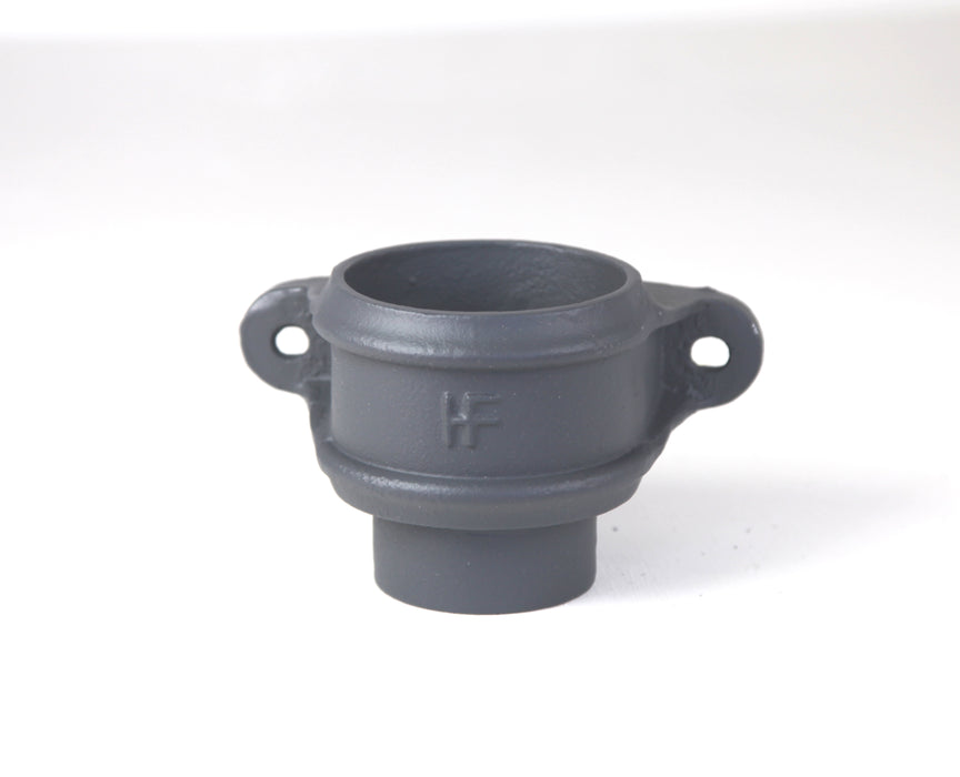 Hargreaves - Cast Iron Round Downpipe (65mm-150mm) Eared Loose Spigot - Aluminium Gutters Direct