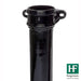 Hargreaves - Cast Iron Round Downpipe (65mm-150mm) Eared 1.8m Length - Aluminium Gutters Direct