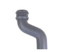 Hargreaves - Cast Iron Round Downpipe (65mm-150mm) 150mm Offset - Aluminium Gutters Direct