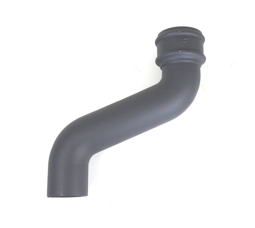 Hargreaves - Cast Iron Round Downpipe (65mm-150mm) 230mm Offset - Aluminium Gutters Direct