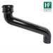 Hargreaves - Cast Iron Round Downpipe (65mm-150mm) 380mm Offset - Aluminium Gutters Direct