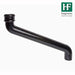 Hargreaves - Cast Iron Round Downpipe (65mm-150mm) 610mm Offset - Aluminium Gutters Direct