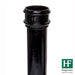 Hargreaves - Cast Iron Round Downpipe (65mm-150mm) 1.8m Length - Aluminium Gutters Direct