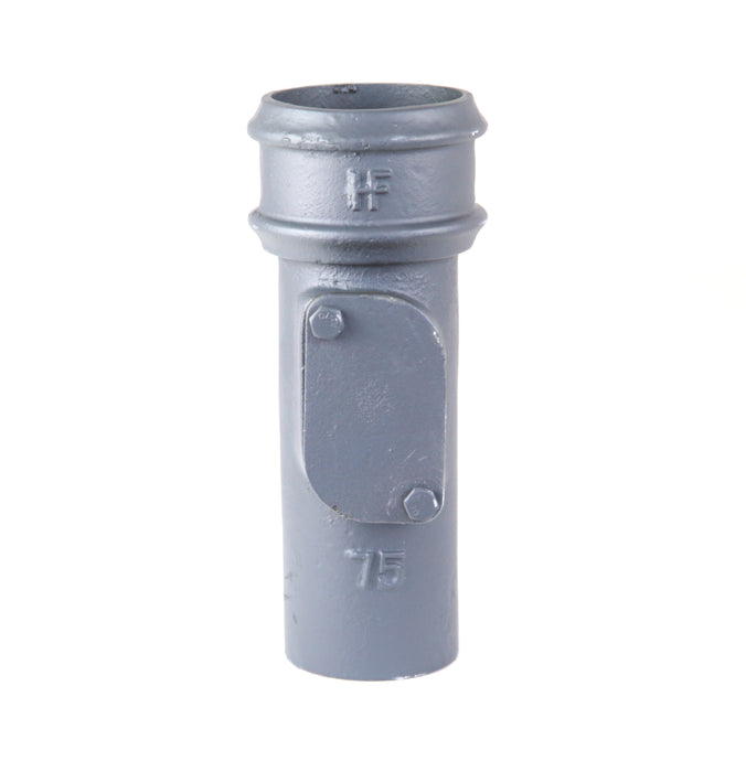 Hargreaves - Cast Iron Round Downpipe (65mm-150mm) Access Point - Aluminium Gutters Direct
