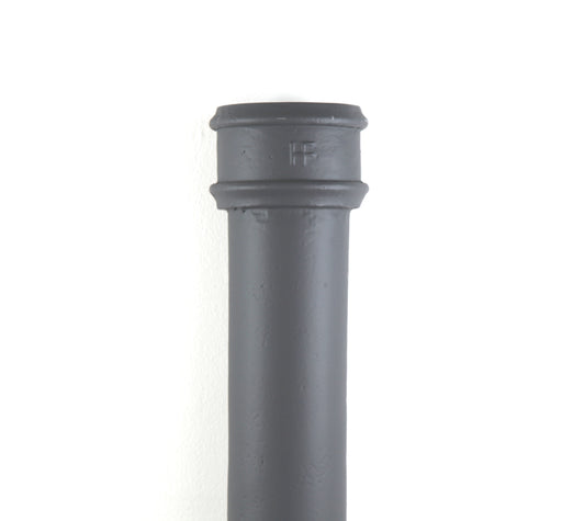Hargreaves - Cast Iron Round Downpipe (65mm-150mm) 1.8m Length - Aluminium Gutters Direct