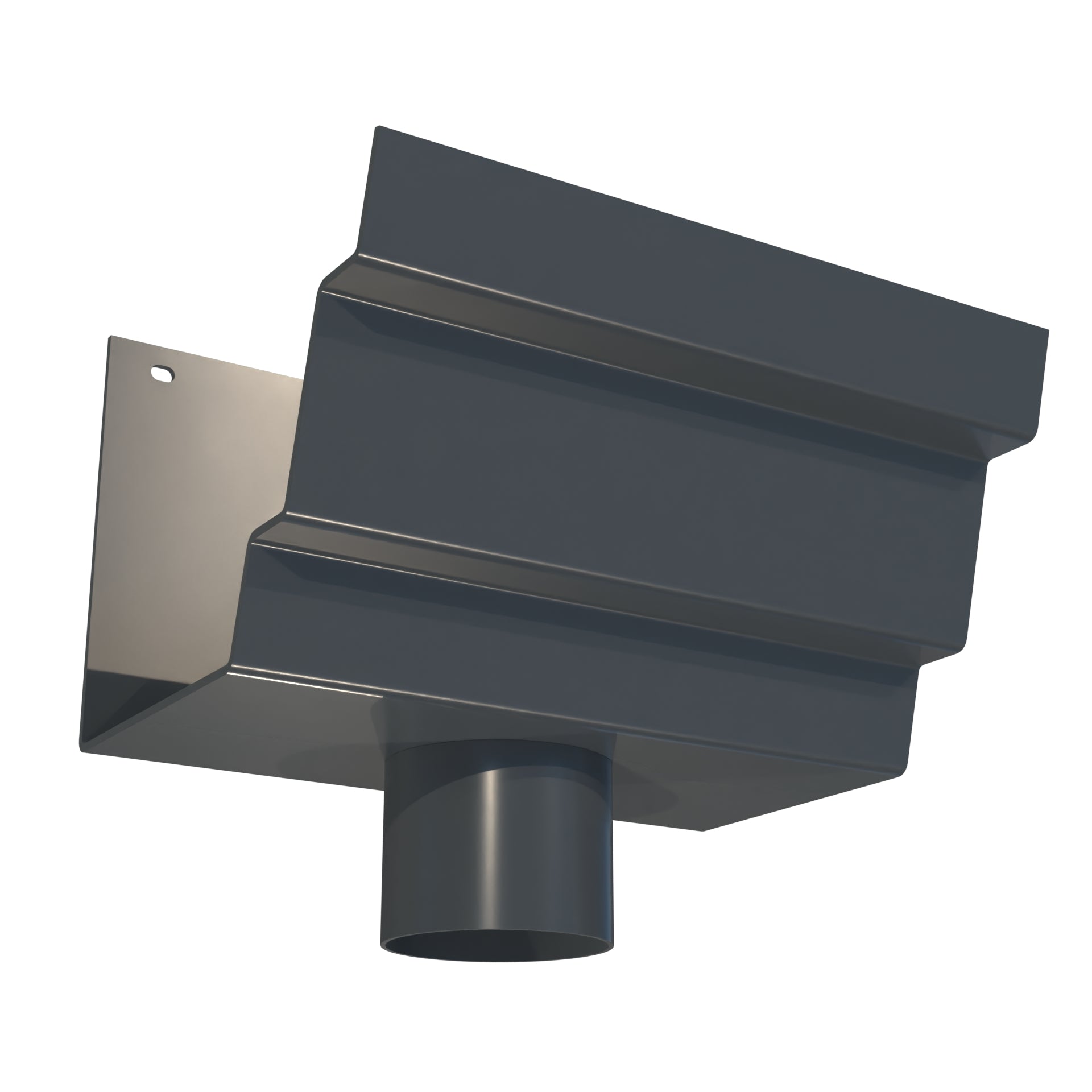 Dales Trent (200x150) - Outlet 76.2mm Diameter - Aluminium Gutters Direct