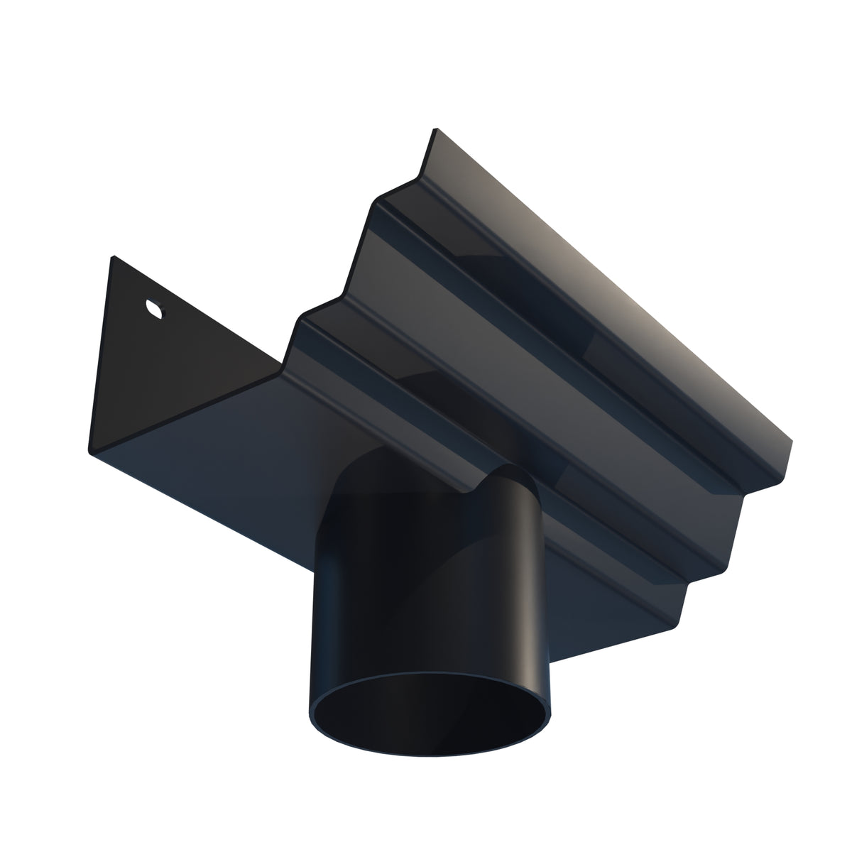 Dales Derwent (130x75) - Outlet 76.2mm Diameter - Aluminium Gutters Direct