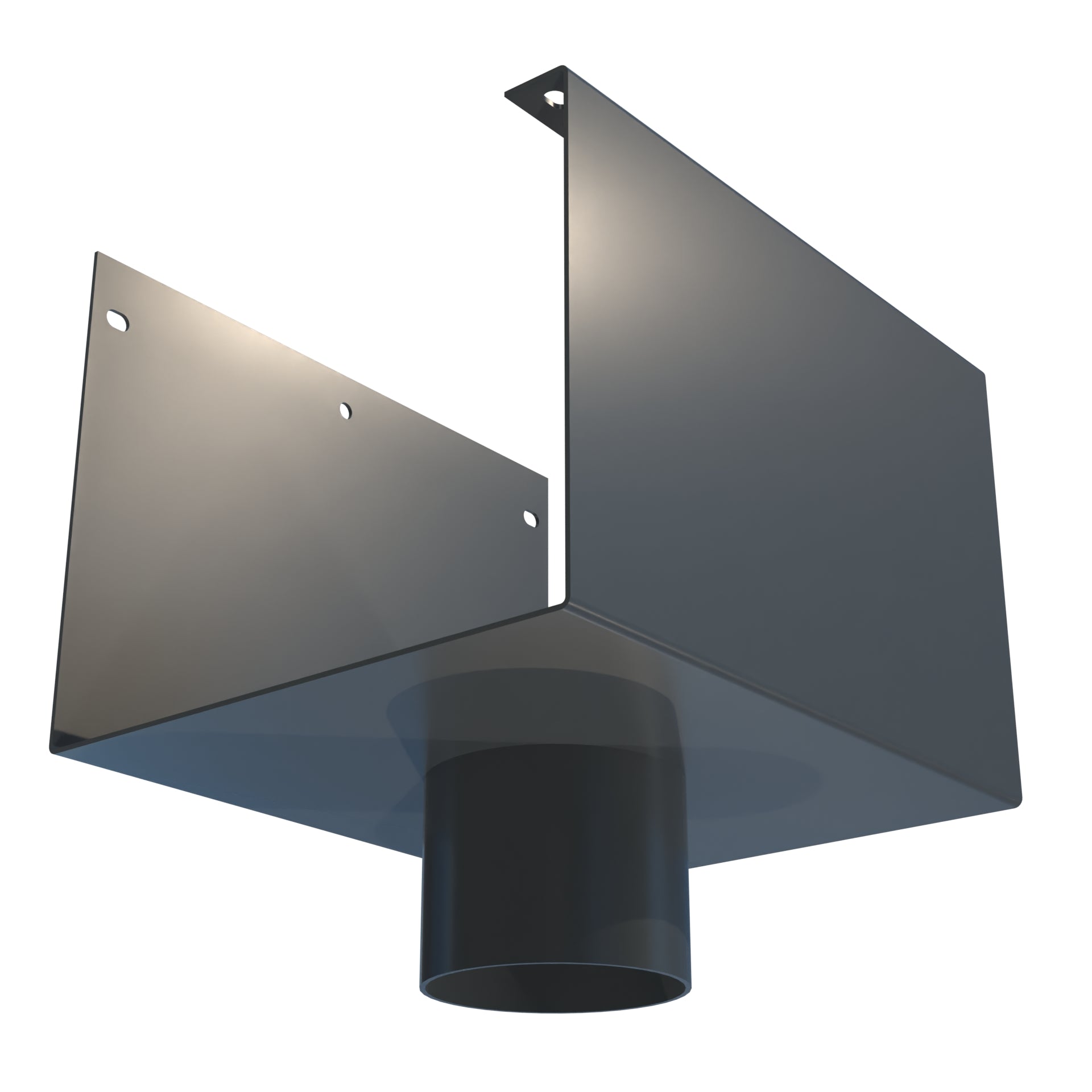 Dales Delta 150 (150x182) - Outlet 76.2mm Diameter - Aluminium Gutters Direct