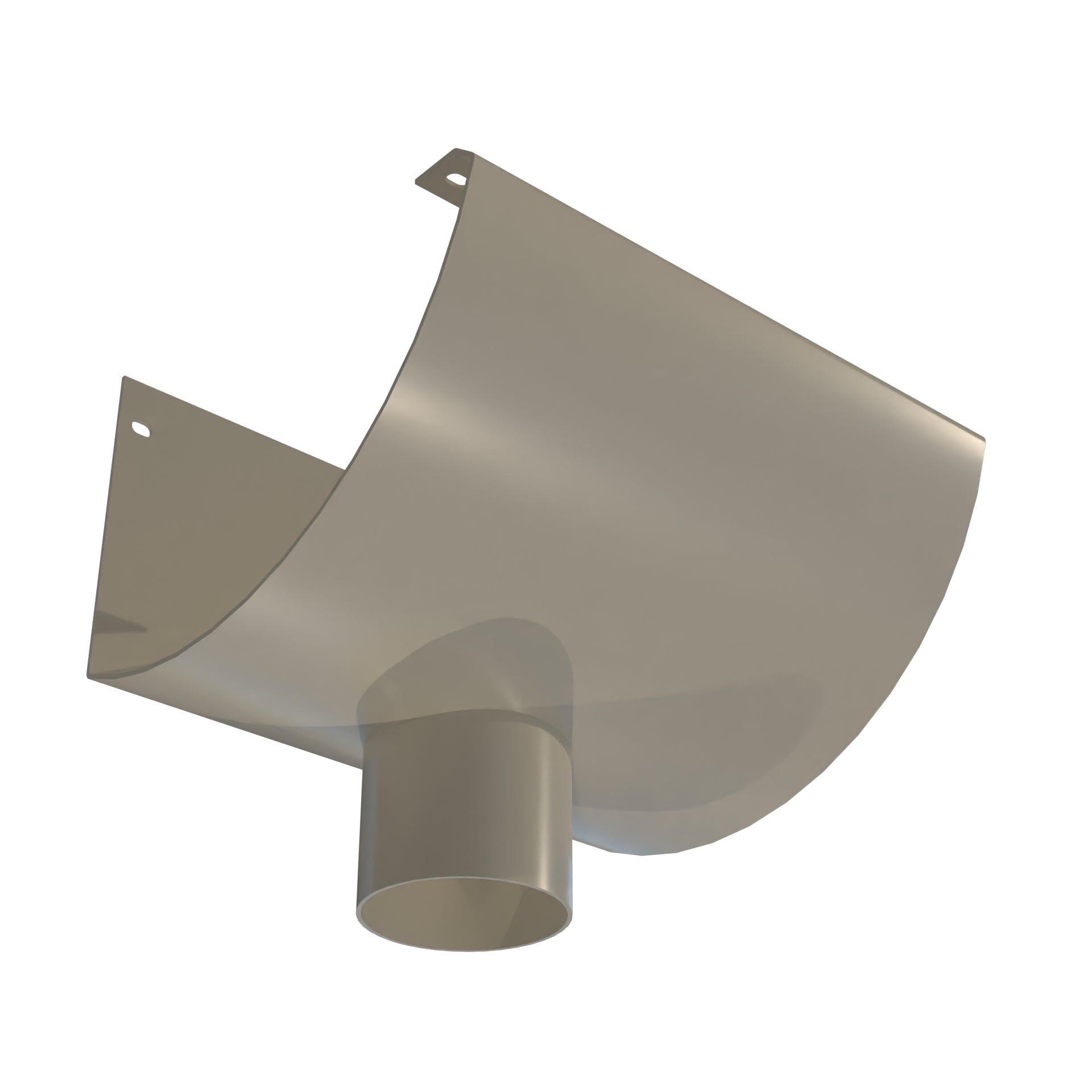 Dales HR215 (215x120) - Outlet 76.2mm Diameter - Aluminium Gutters Direct