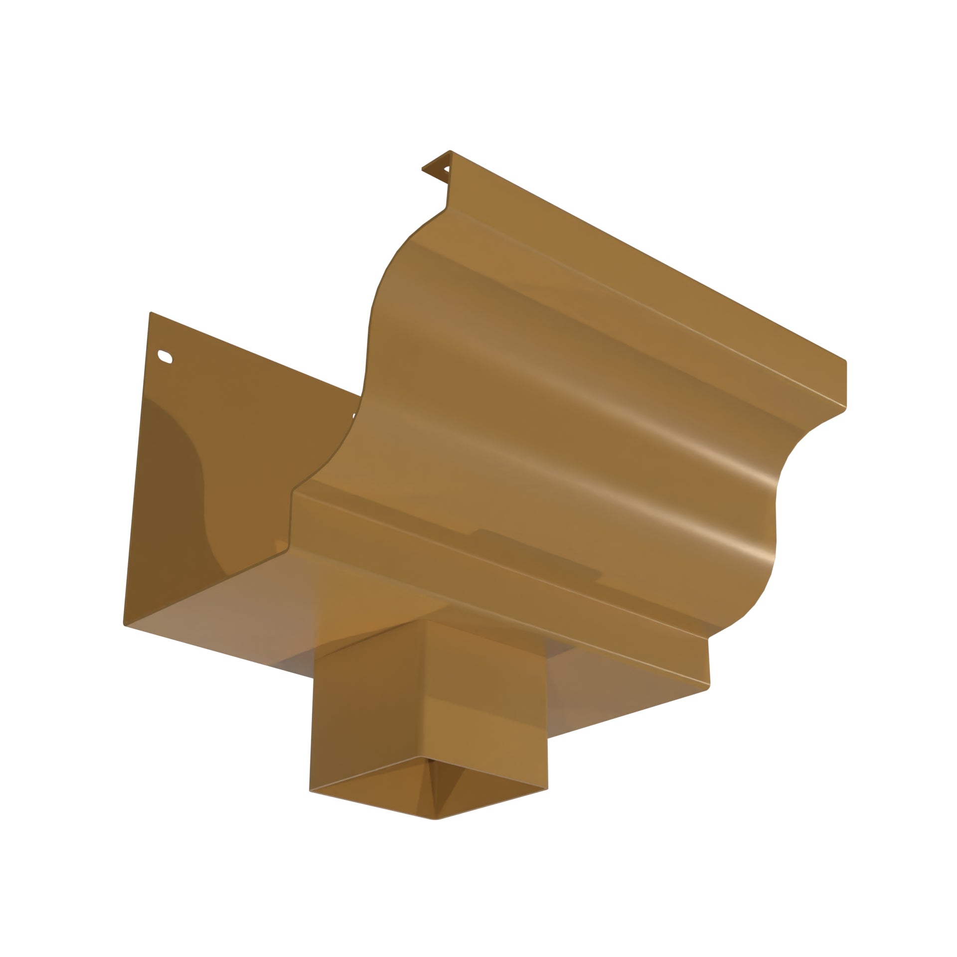 Dales Severn (205x105) - Outlet 76.2mm Square - Aluminium Gutters Direct