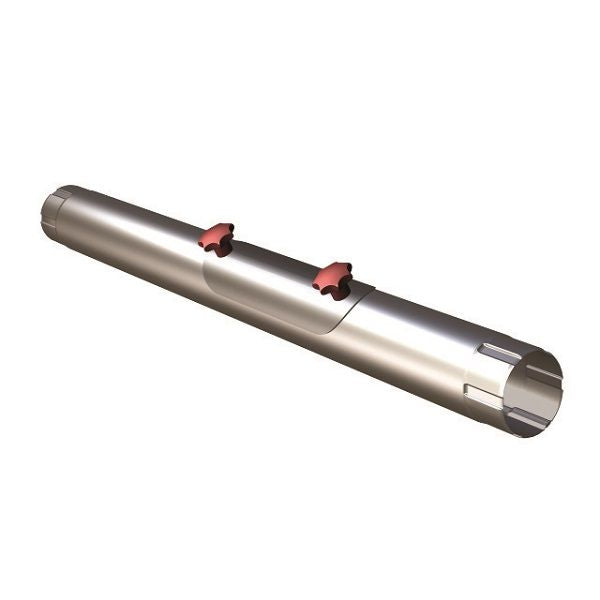 Lindab Galvanised Steel Rod Access Pipe (75mm) - Aluminium Gutters Direct
