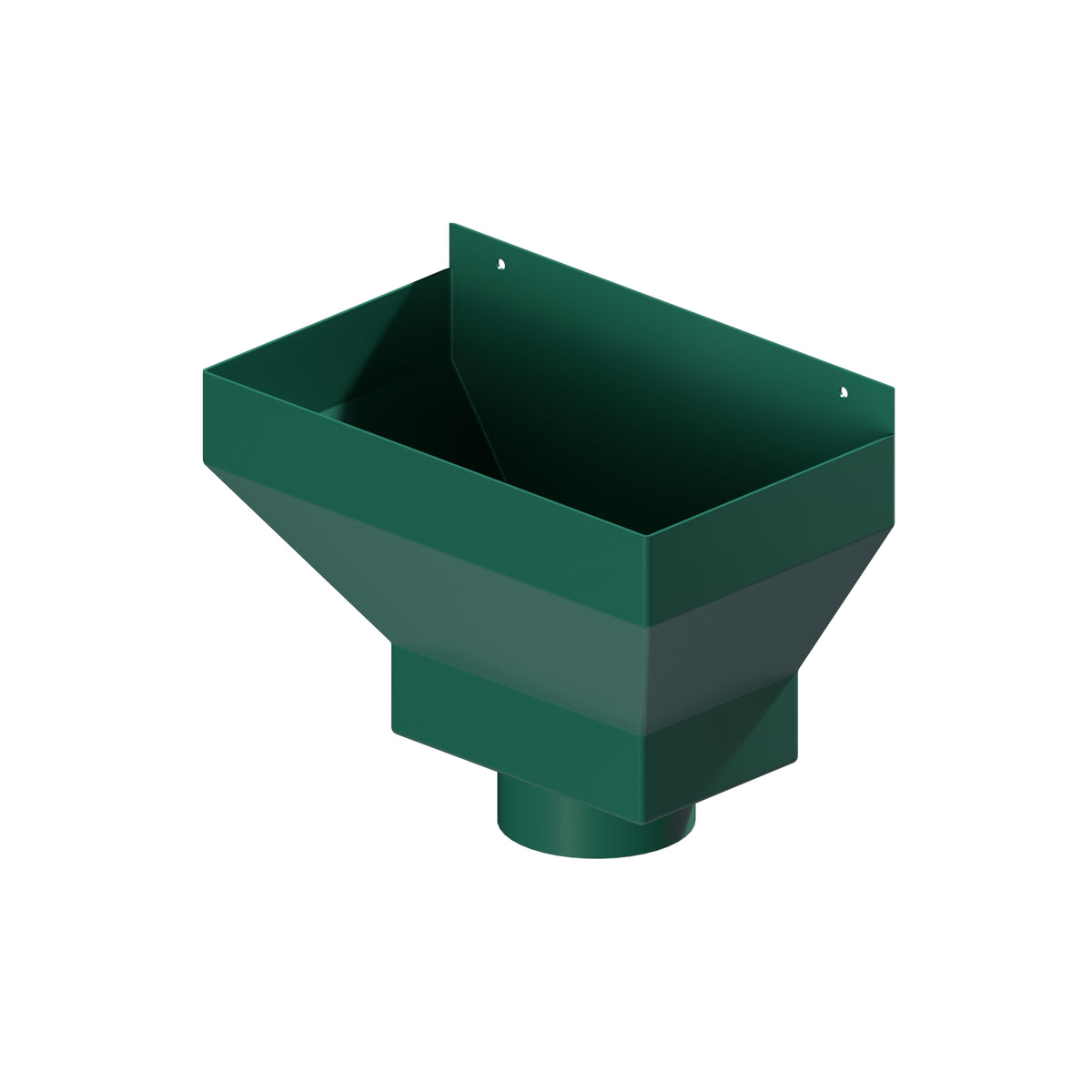 Dales Contemporary Round 101.6mm Dia Downpipe - Standard Hopper