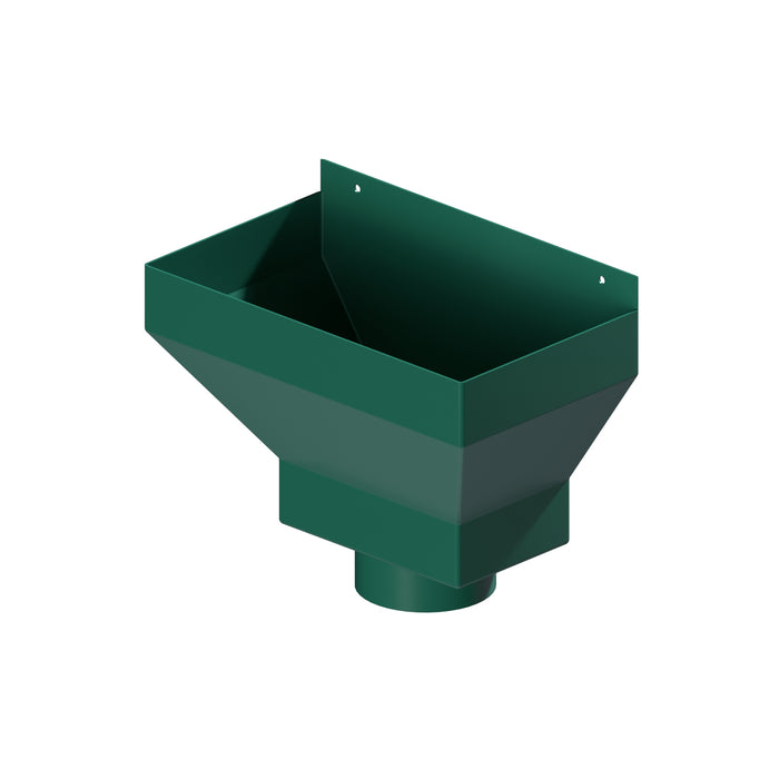 Dales Contemporary Round 101.6mm Dia Downpipe - Standard Hopper