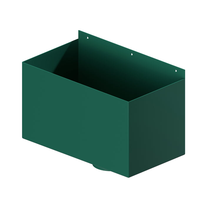 Dales Contemporary Round 101.6mm Dia Downpipe - Box Hopper (30mm Offset) 400x225x225mm