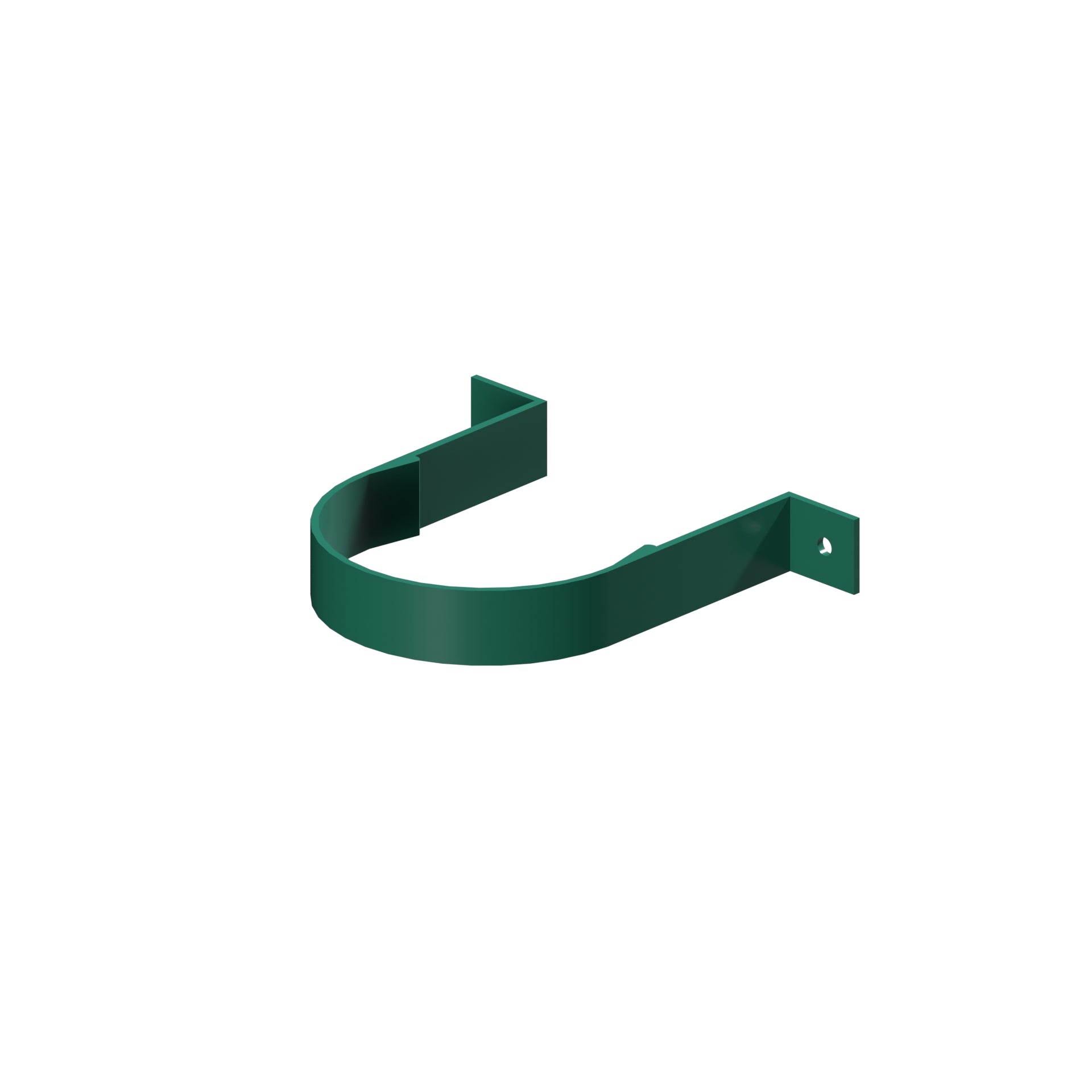 Dales Contemporary Round 101.6mm Dia Downpipe - 30mm Offset Pipe Bracket