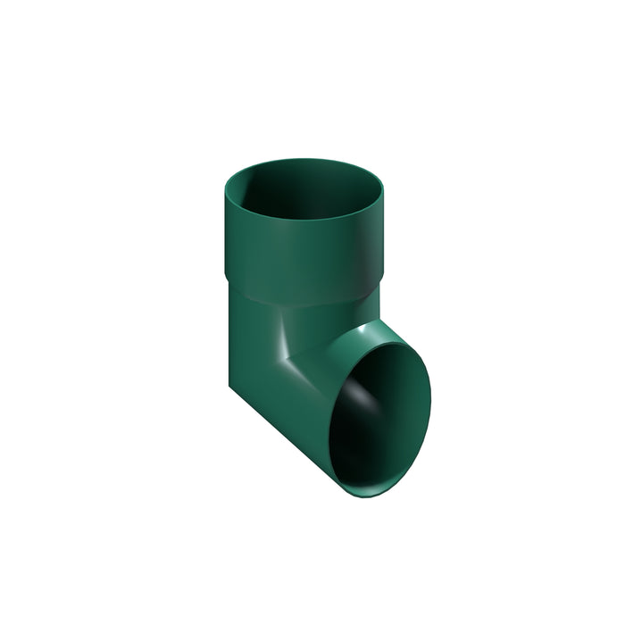Dales Contemporary Round 101.6mm Dia Downpipe - 112.5 Degree Pipe Shoe CW Socket