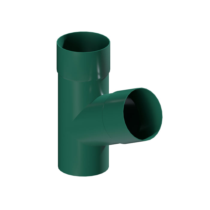 Dales Contemporary Round 101.6mm  Dia Downpipe - 112.5 Degree Pipe Branch CW Socket