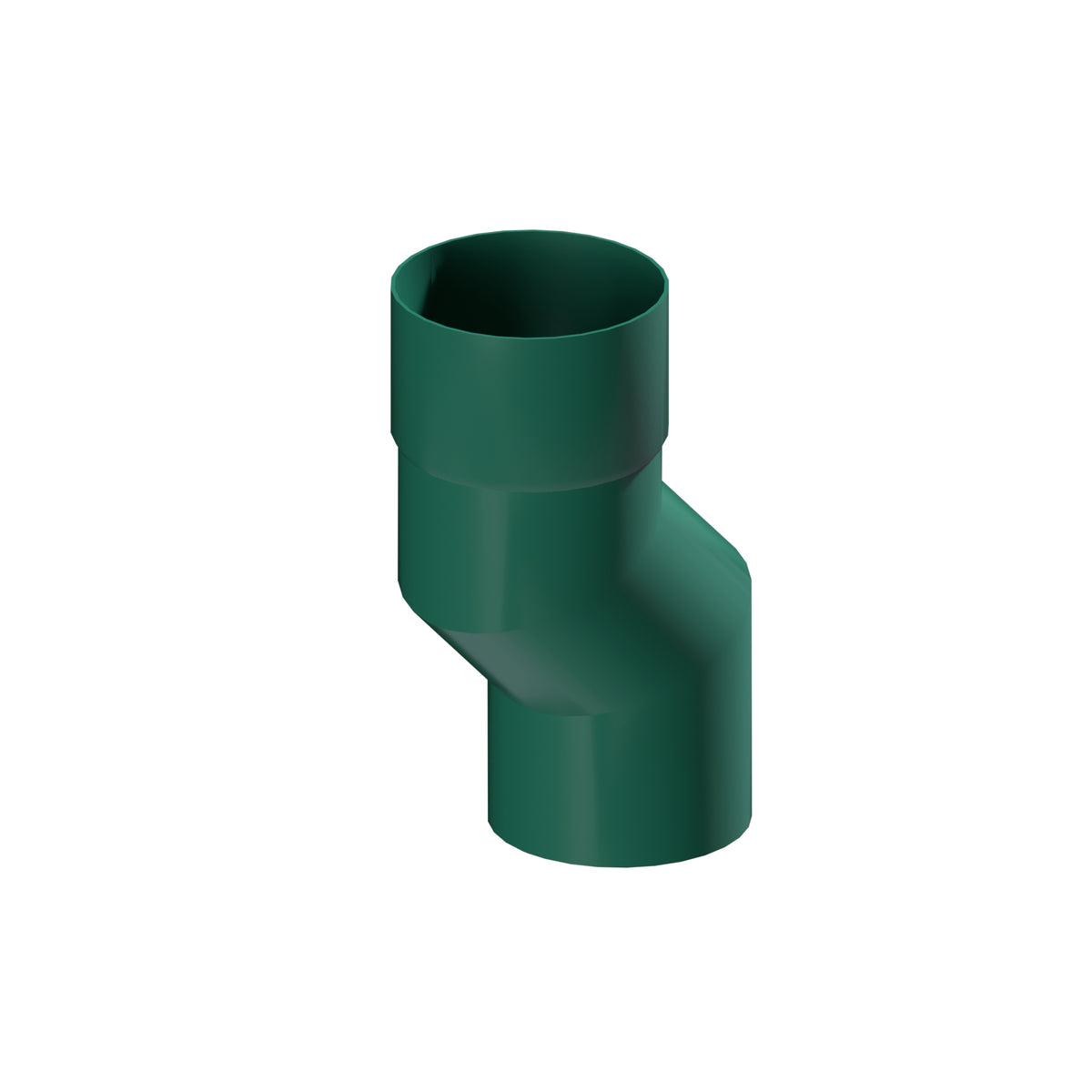 Dales Contemporary Round 101.6mm Dia Downpipe - Pipe Offset 135 Degree (50mm Projection) CW Socket