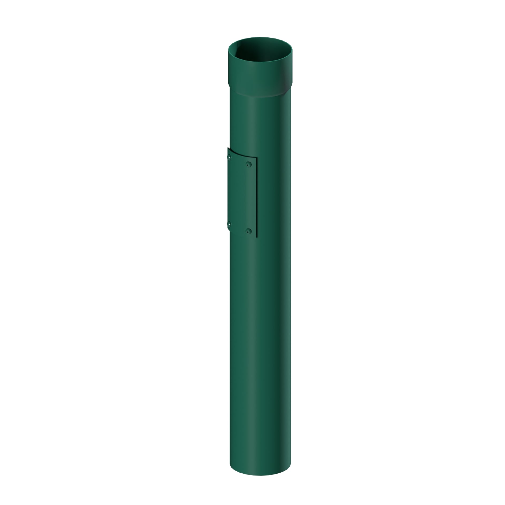 Dales Contemporary Round 101.6mm Dia Downpipe - Rodding Access 750mm L