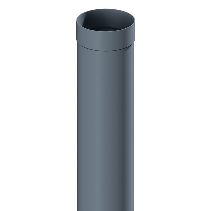 Dales Contemporary Round 152.4mm Dia Downpipe - 2m Length CW Socket