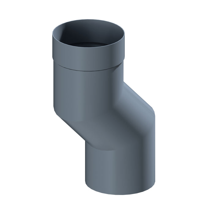 Dales Contemporary Round 152.4mm Dia Downpipe - Pipe Offset 135 Degree (100mm Projection) CW Socket