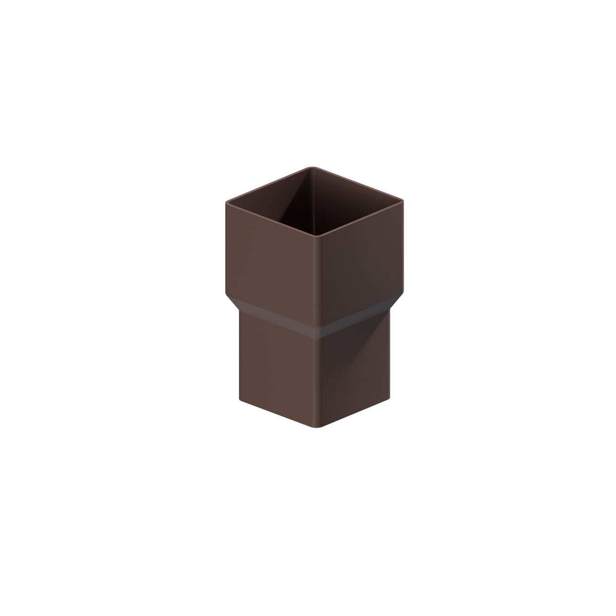 Dales Contemporary Square 76.2mm  Downpipe - Pipe Connector