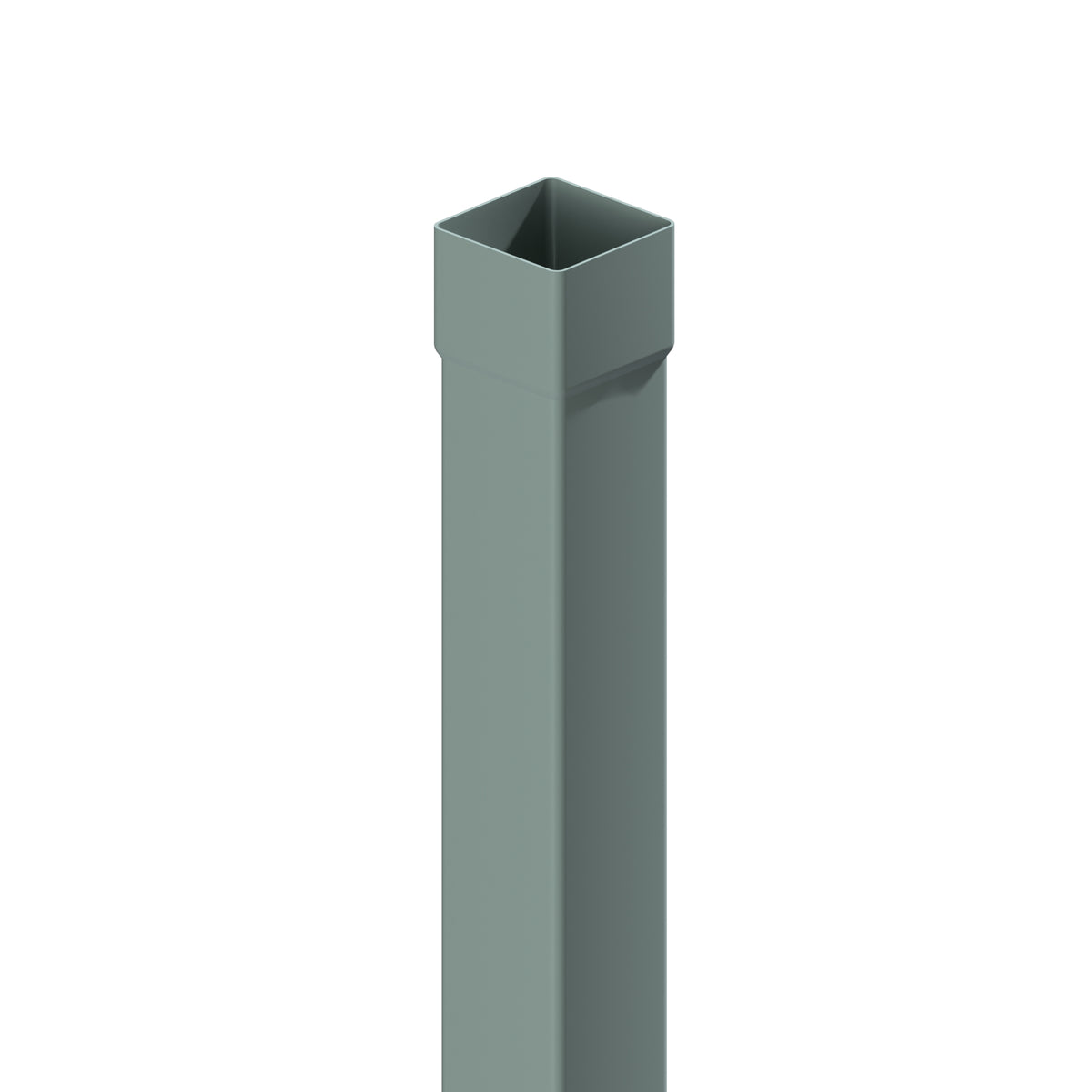 Dales Contemporary Square 101.6mm Downpipe - 2m Length CW Socket