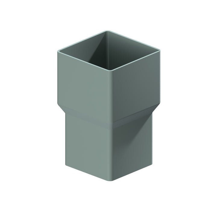 Dales Contemporary Square 101.6mm  Downpipe - Pipe Connector