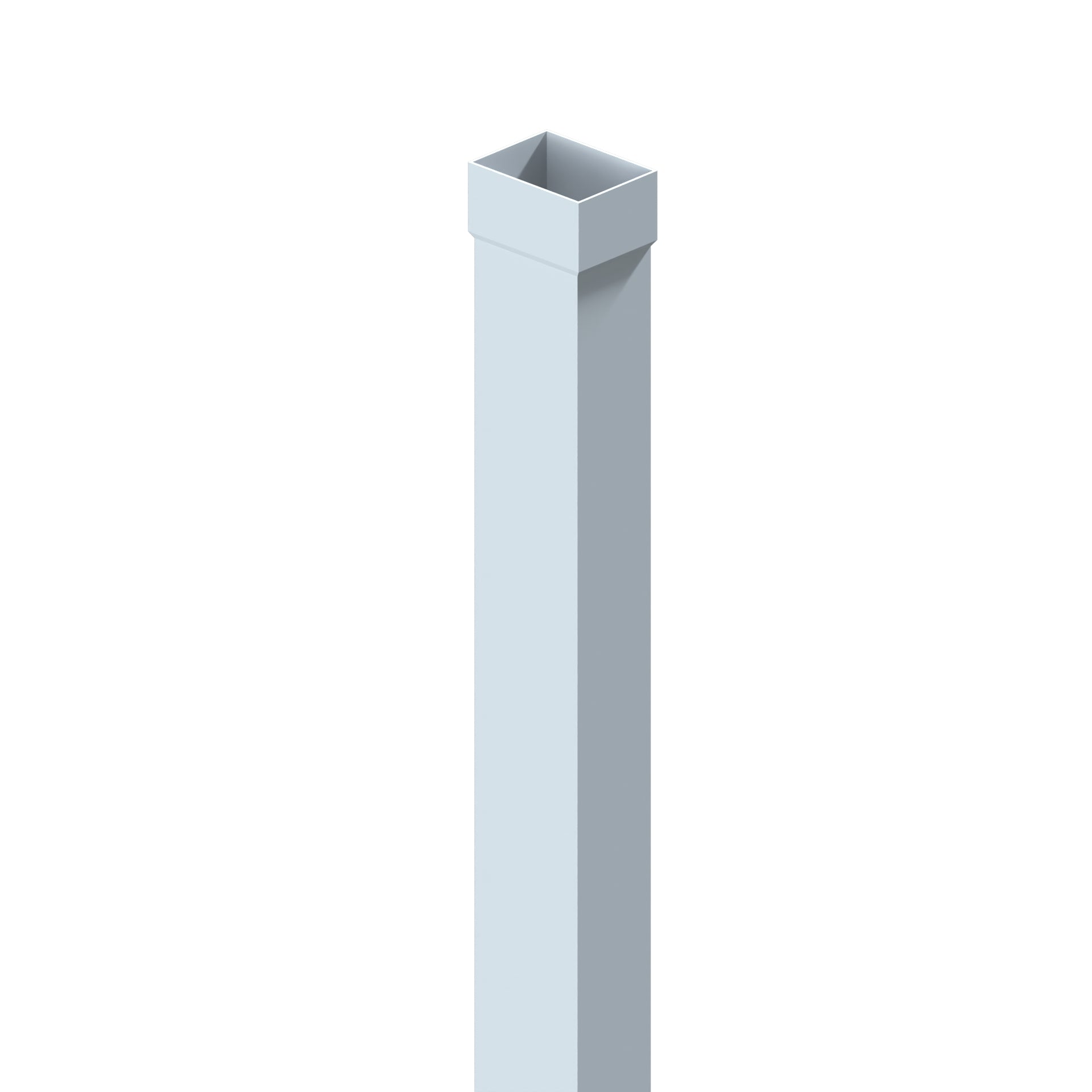 Dales Contemporary Rectangular 100x75mm Downpipe - 1.5m Length CW Socket