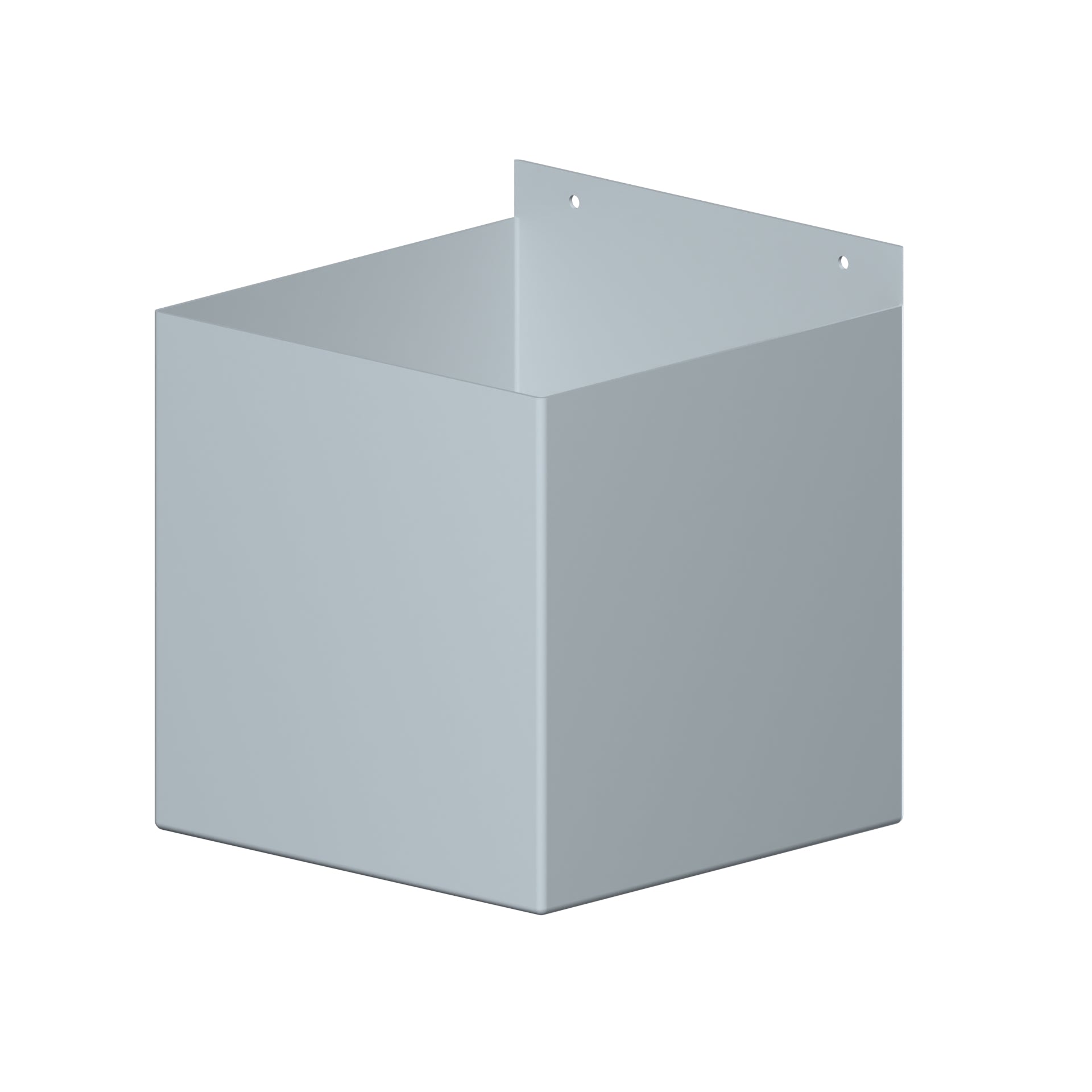 Dales Contemporary Rectangular 100x75mm  Downpipe - Box Hopper 250x225x225mm