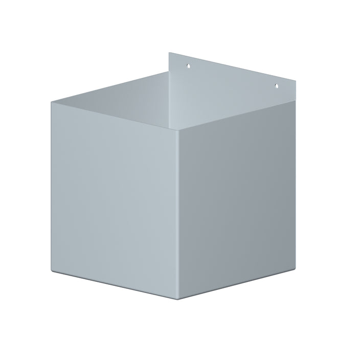 Dales Contemporary Rectangular 100x75mm  Downpipe - Box Hopper 250x225x225mm