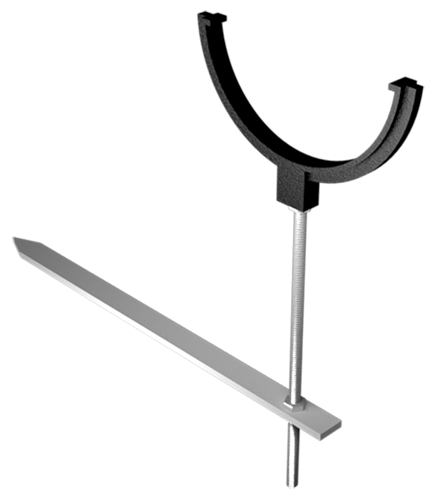 ARP Legacy - (100-150mm) Plain Half Round Gutter Brackets