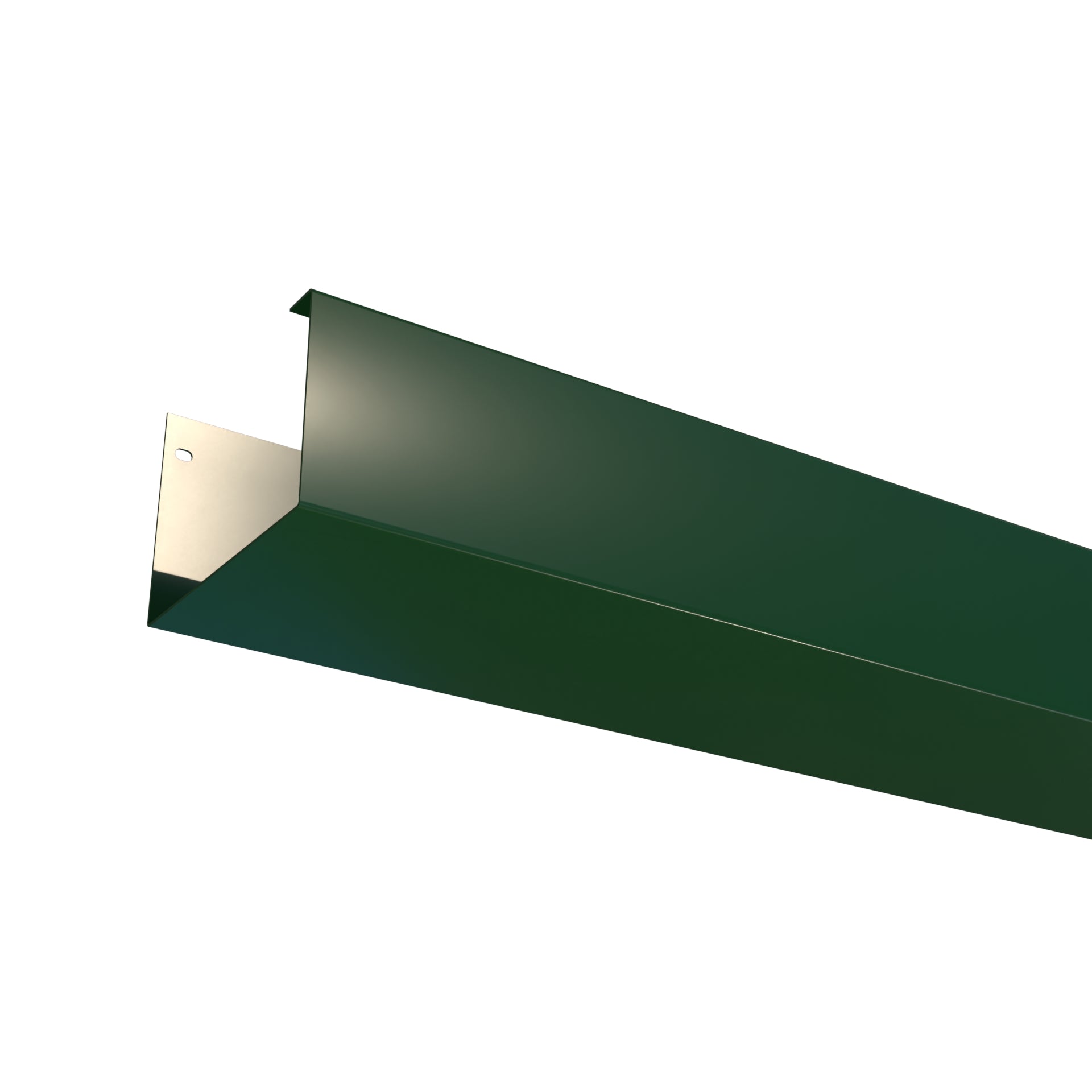Dales Delta 100 (100x150) - Gutter 3m Lengths - Aluminium Gutters Direct