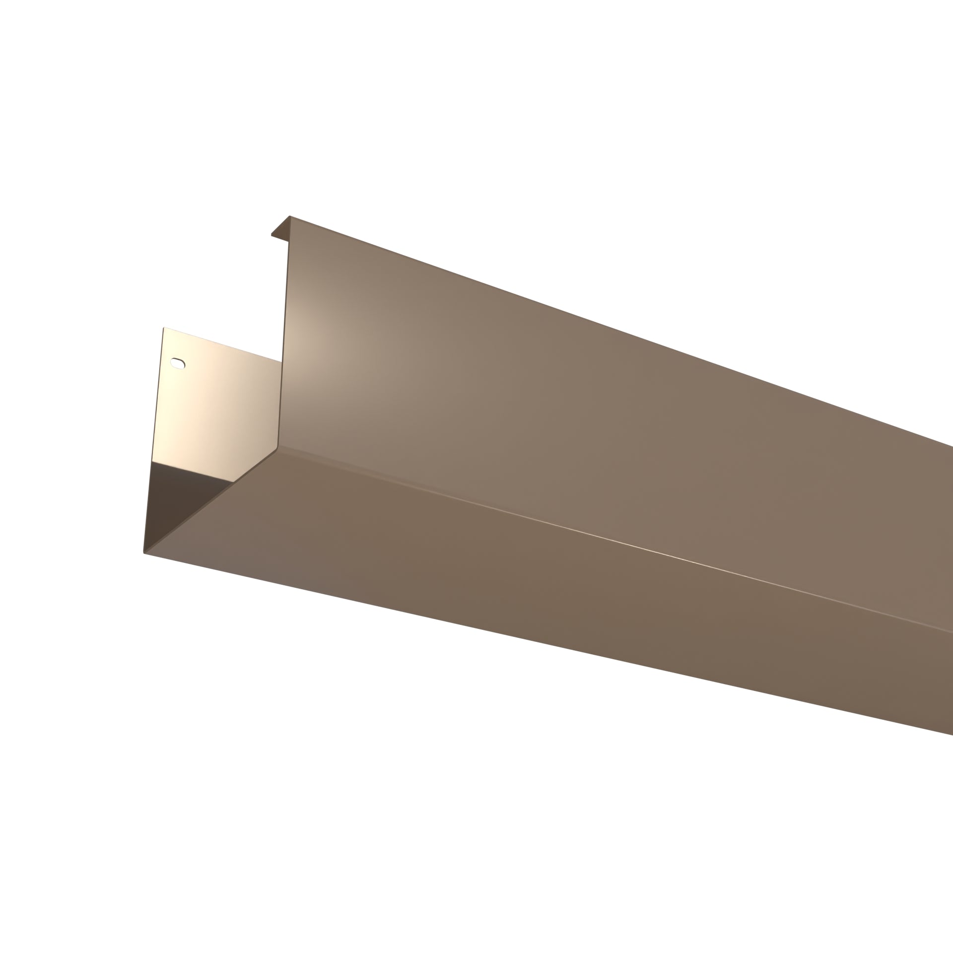 Dales Delta 125 (125x150) - Gutter 3m Lengths - Aluminium Gutters Direct