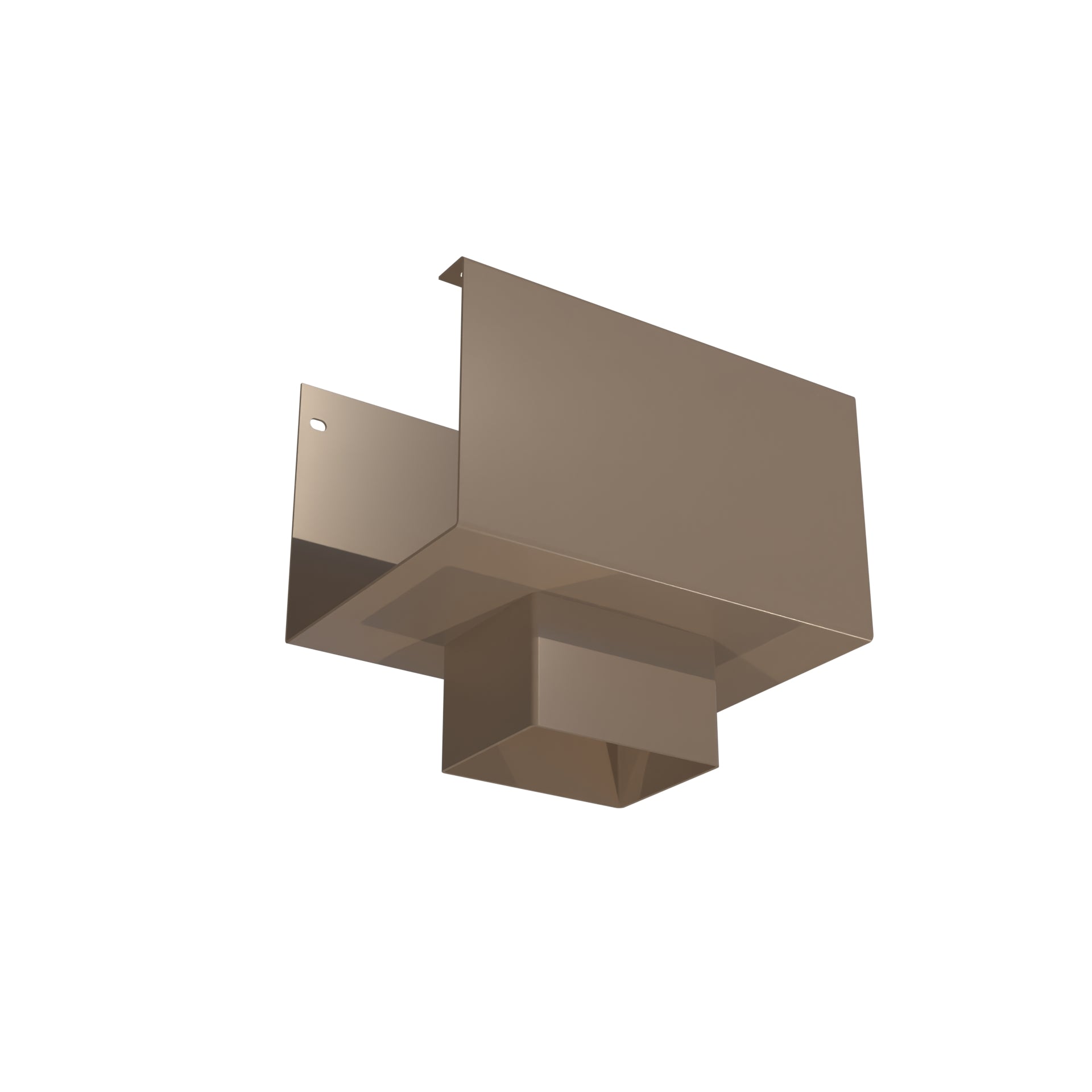 Dales Delta 125 (125x150) - Outlet 76.2 x 101.6mm - Aluminium Gutters Direct