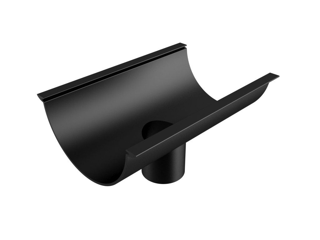 ARP Sentinel - (114-150mm) Beaded Half Round Gutter Outlets - Aluminium Gutters Direct