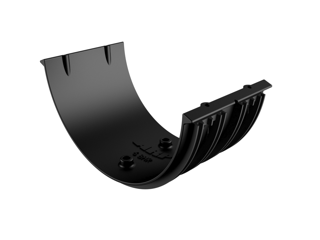 ARP Sentinel - (114 -50mm) Beaded Half Round Gutter Union Connector - Aluminium Gutters Direct