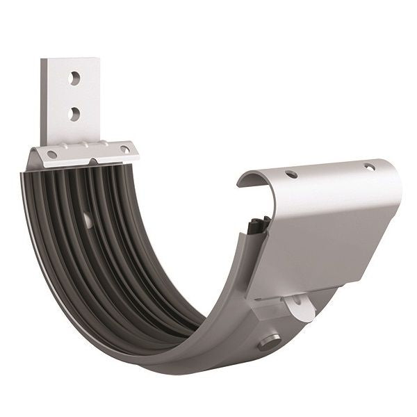Lindab Painted Steel Radius Gutter Bracket (125mm) - Aluminium Gutters Direct