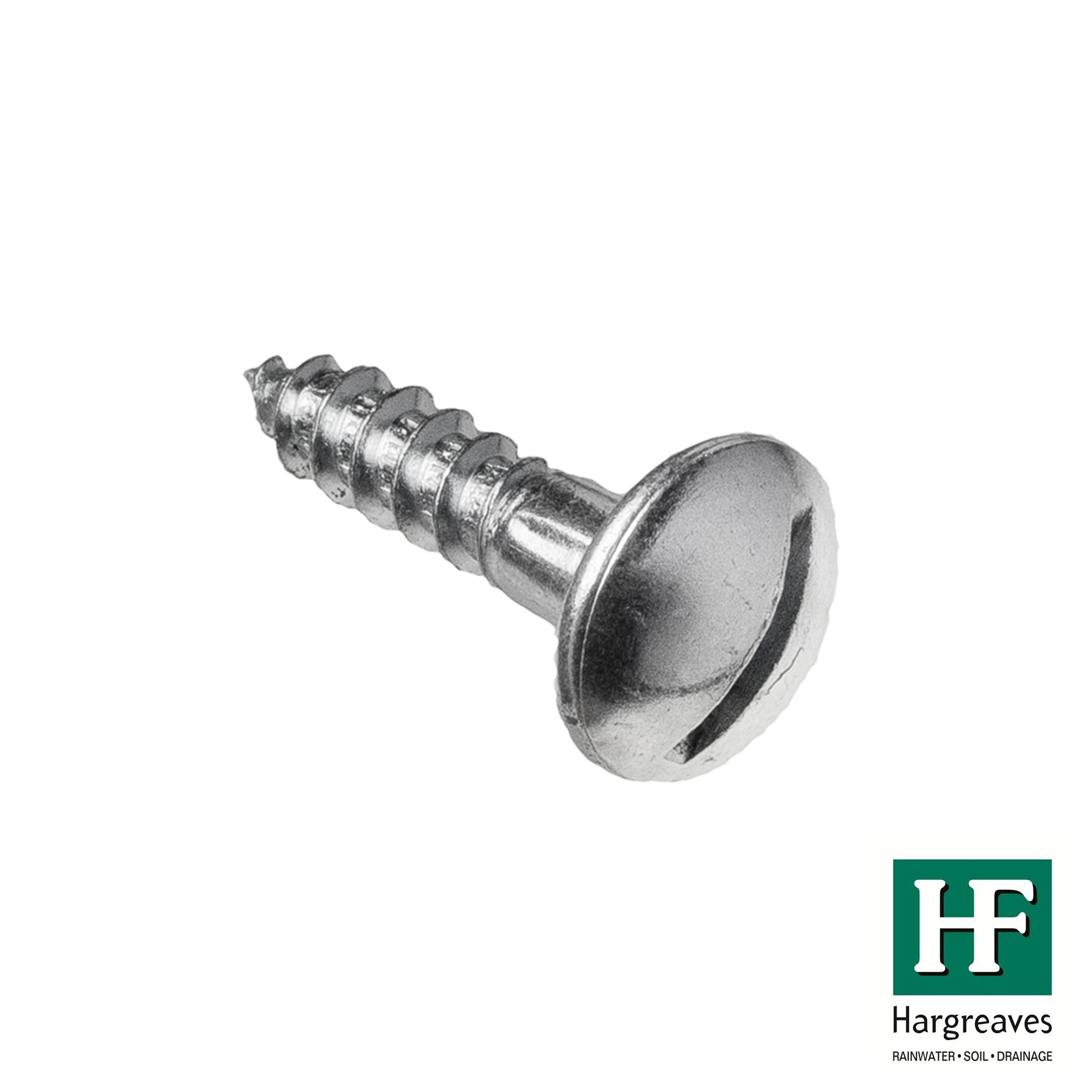 Hargreaves - Fixing Screw with Washer 6.3mm x 38mm