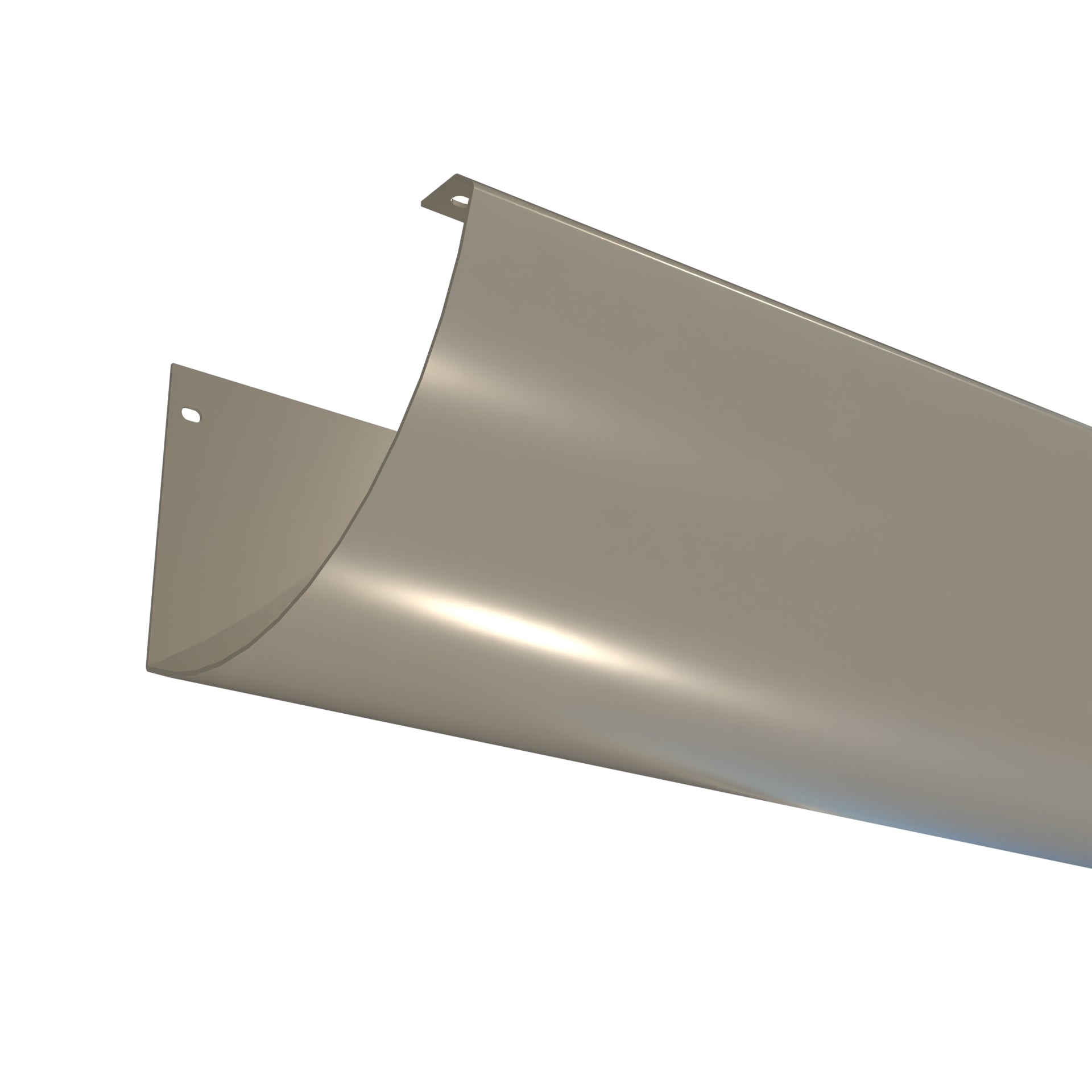 Dales HR215 (215x120) -  Gutter 3m Lengths - Aluminium Gutters Direct