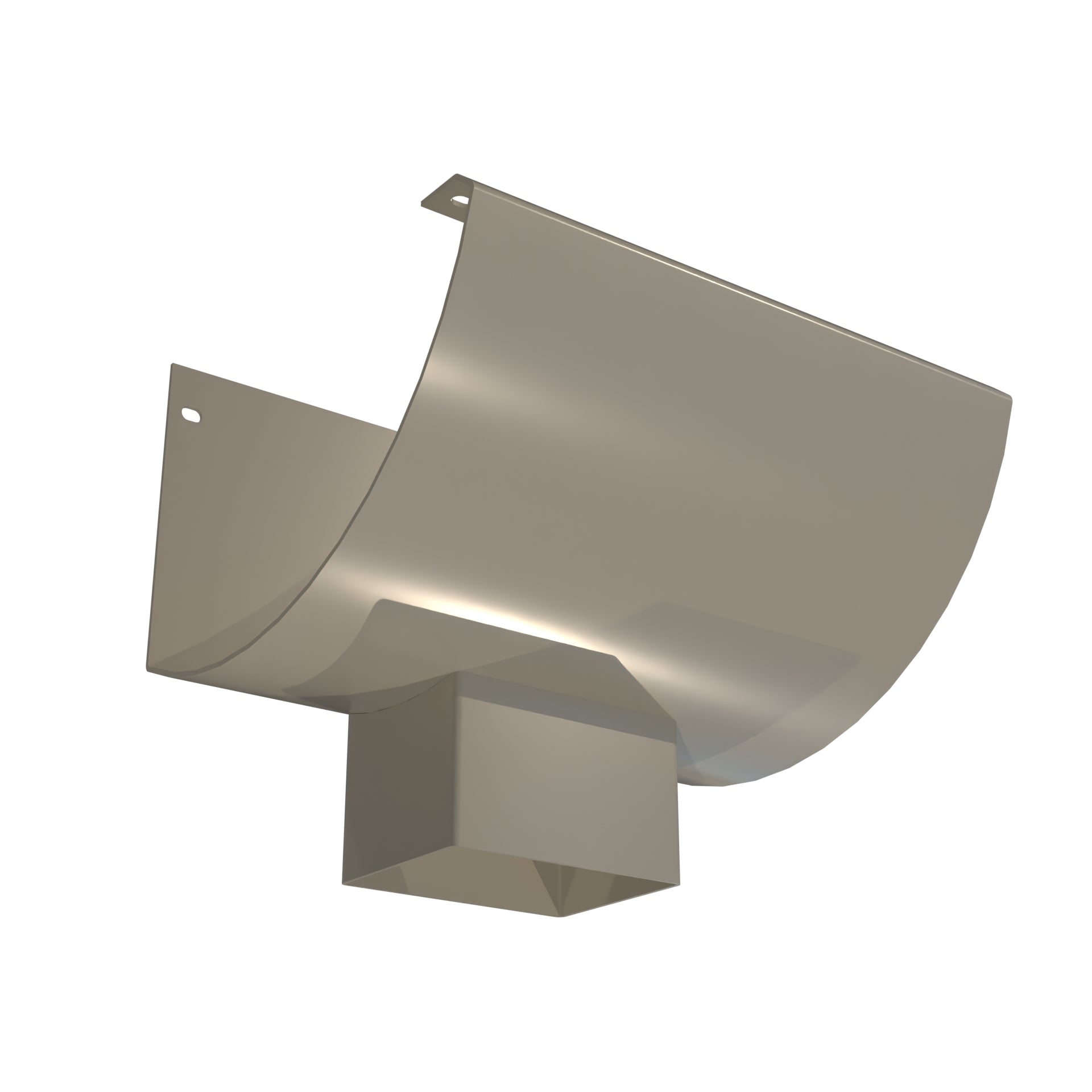 Dales HR215 (215x120) - Outlet 76.2 x 101.6mm - Aluminium Gutters Direct