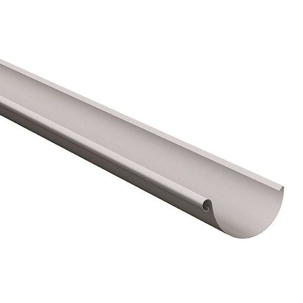 Lindab Galvanised Steel Half Round Gutter (100mm - 190mm) - Aluminium Gutters Direct
